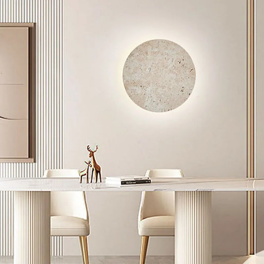 Earthyradiance - wandlamp van natuursteen