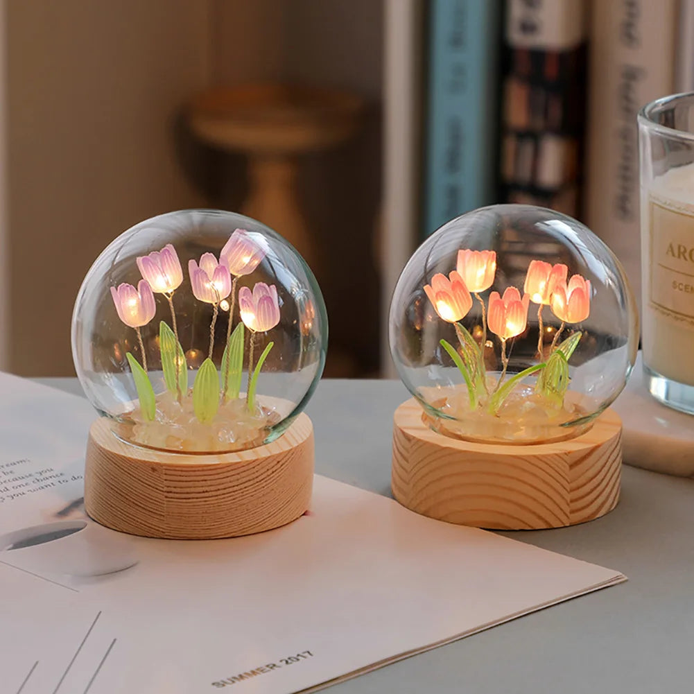 TulipGlow - tulp tafel bureaulamp