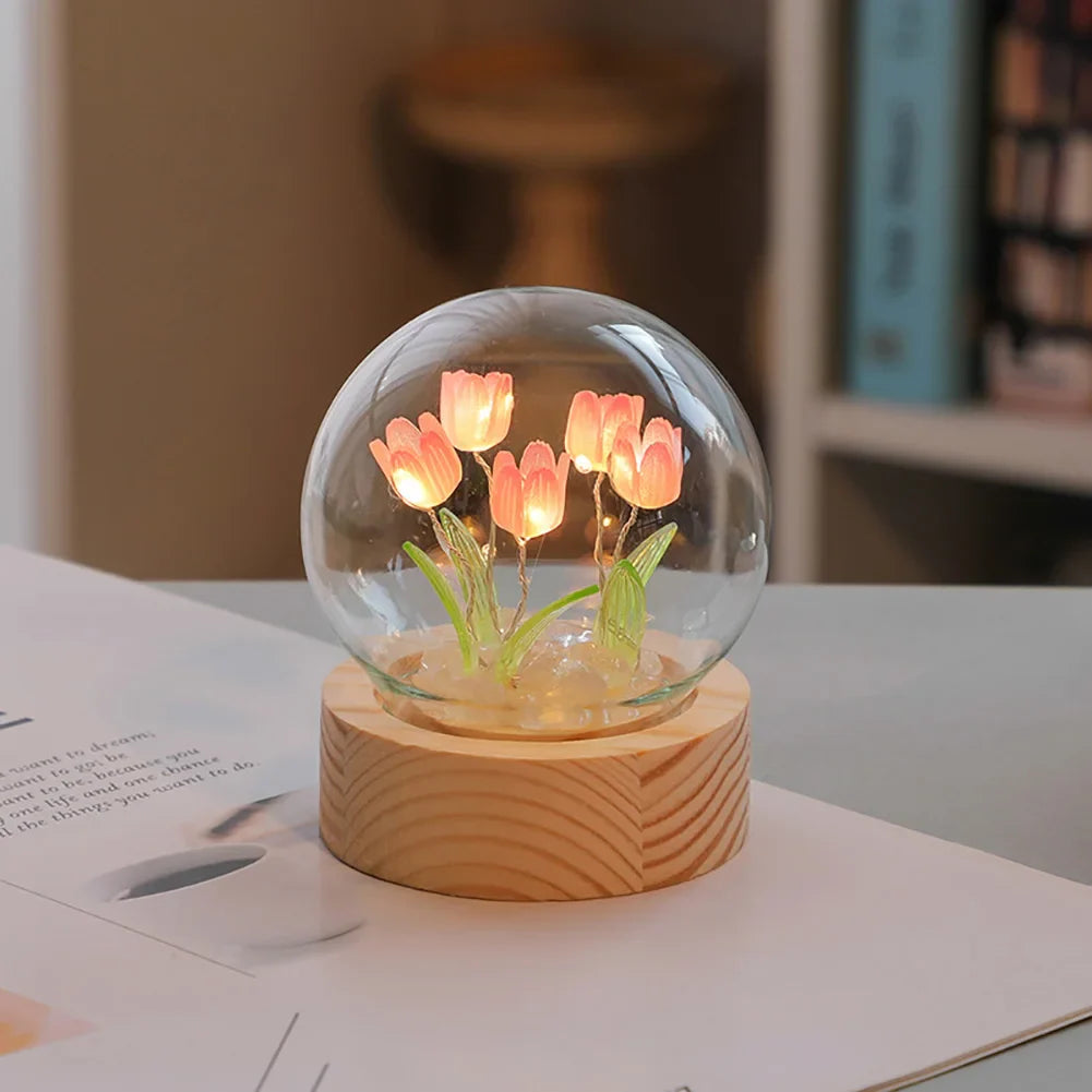 TulipGlow - tulp tafel bureaulamp