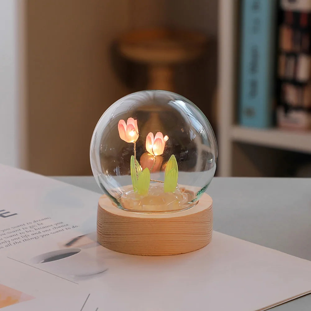 TulipGlow - tulp tafel bureaulamp