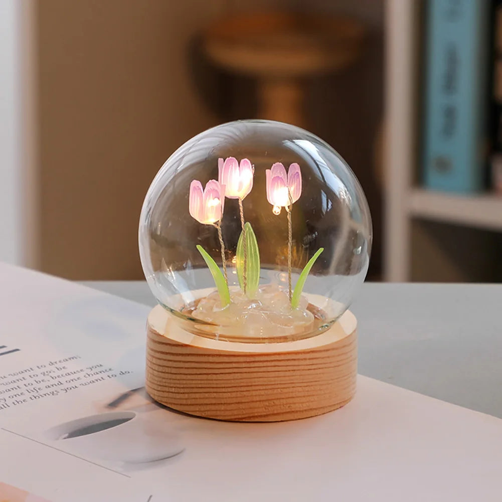 TulipGlow - tulp tafel bureaulamp