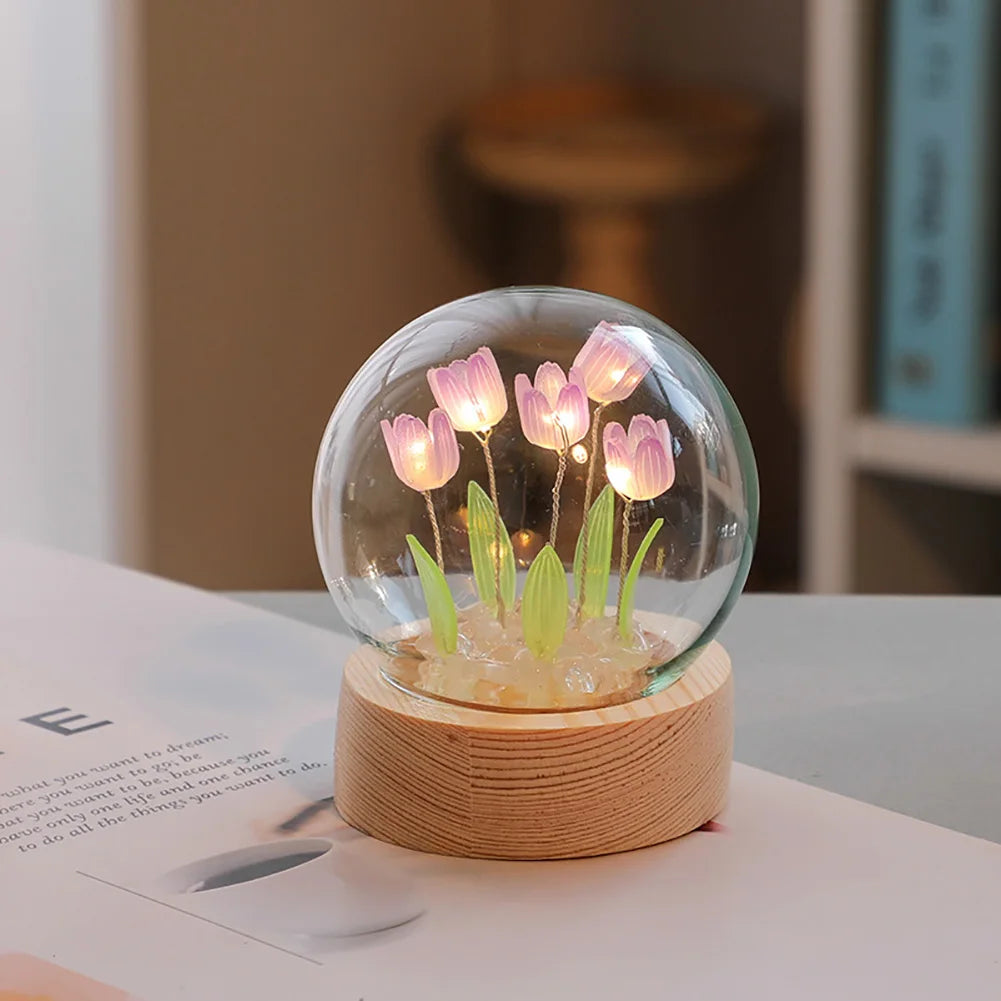 TulipGlow - tulp tafel bureaulamp