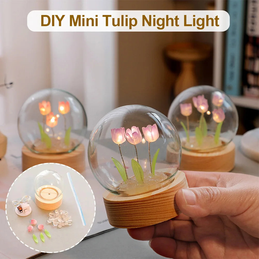 TulipGlow - tulp tafel bureaulamp