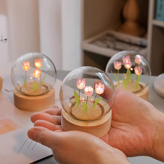 TulipGlow - tulp tafel bureaulamp