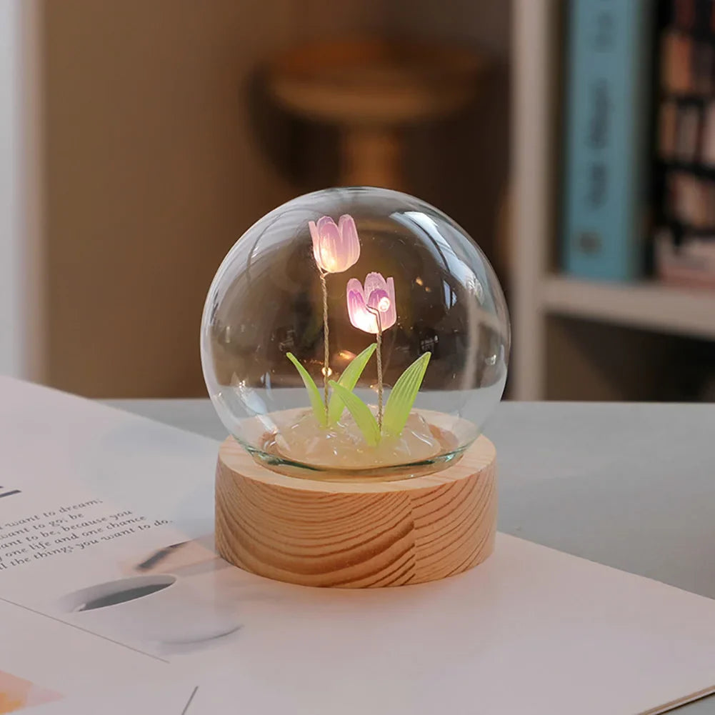 TulipGlow - tulp tafel bureaulamp