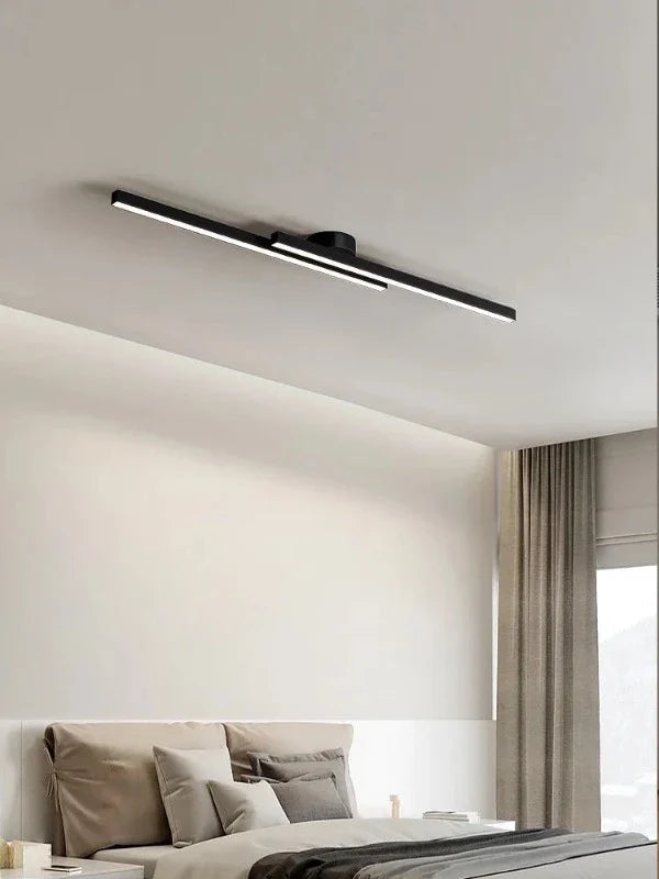 ModernityGlow - minimalistische plafondlamp in de woonkamer