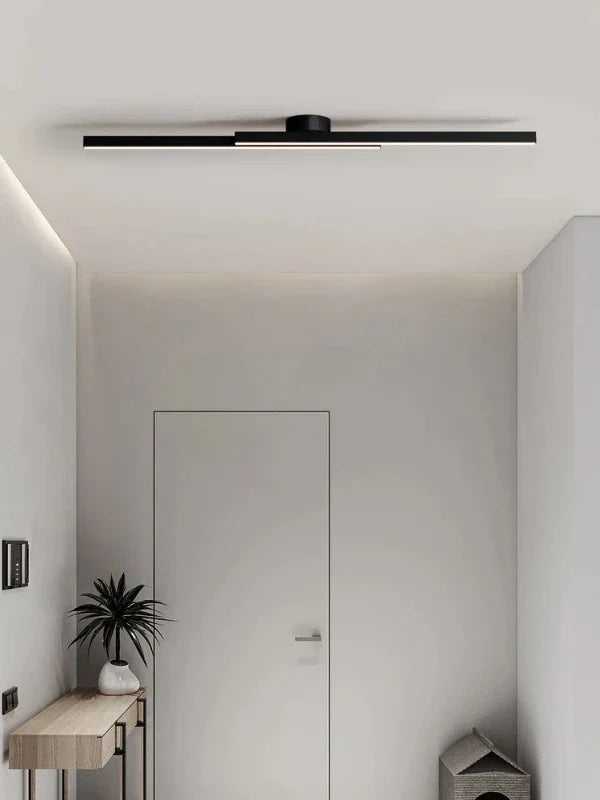 ModernityGlow - minimalistische plafondlamp in de woonkamer