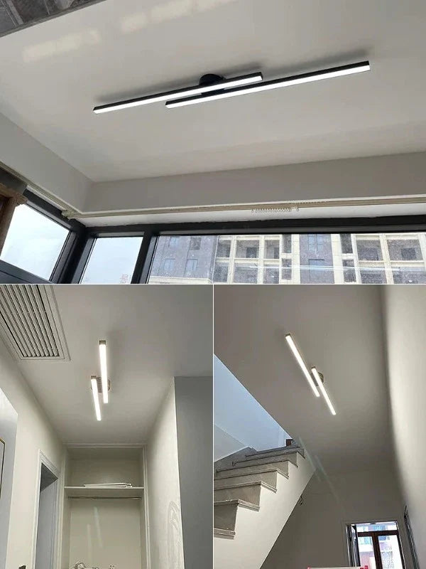 ModernityGlow - minimalistische plafondlamp in de woonkamer
