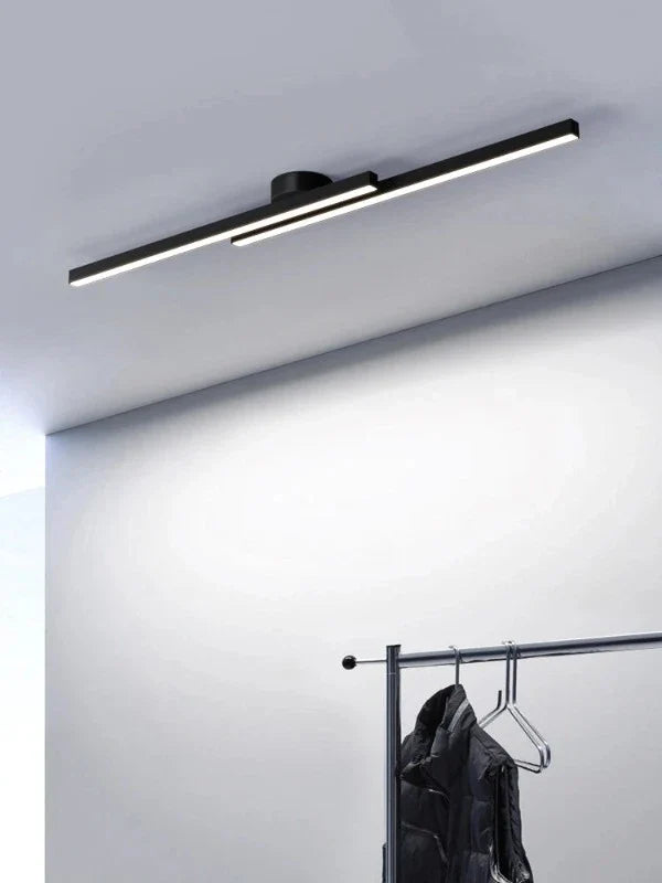 ModernityGlow - minimalistische plafondlamp in de woonkamer