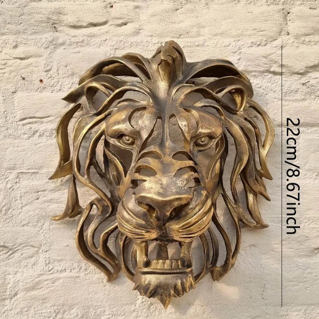 RegalRoar lion - wandsculptuur met leeuwenkop