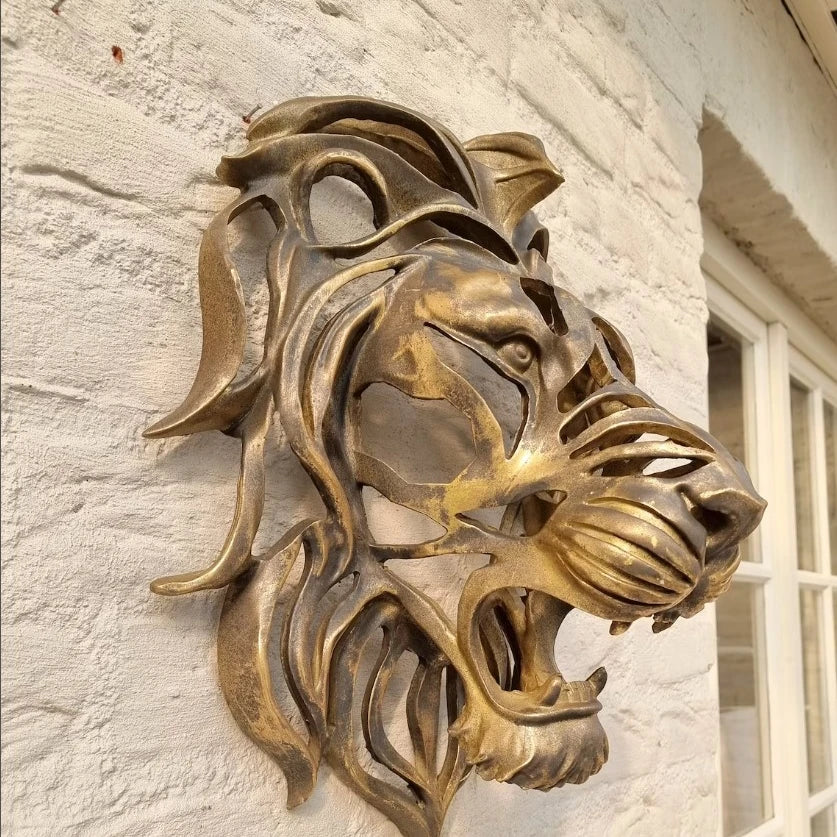 RegalRoar lion - wandsculptuur met leeuwenkop