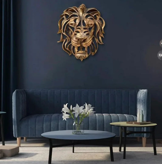 RegalRoar lion - wandsculptuur met leeuwenkop