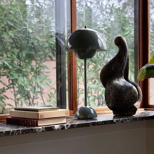 Flowerpot vp9 tafellamp, minimalistisch metaal, creatieve zijlamp