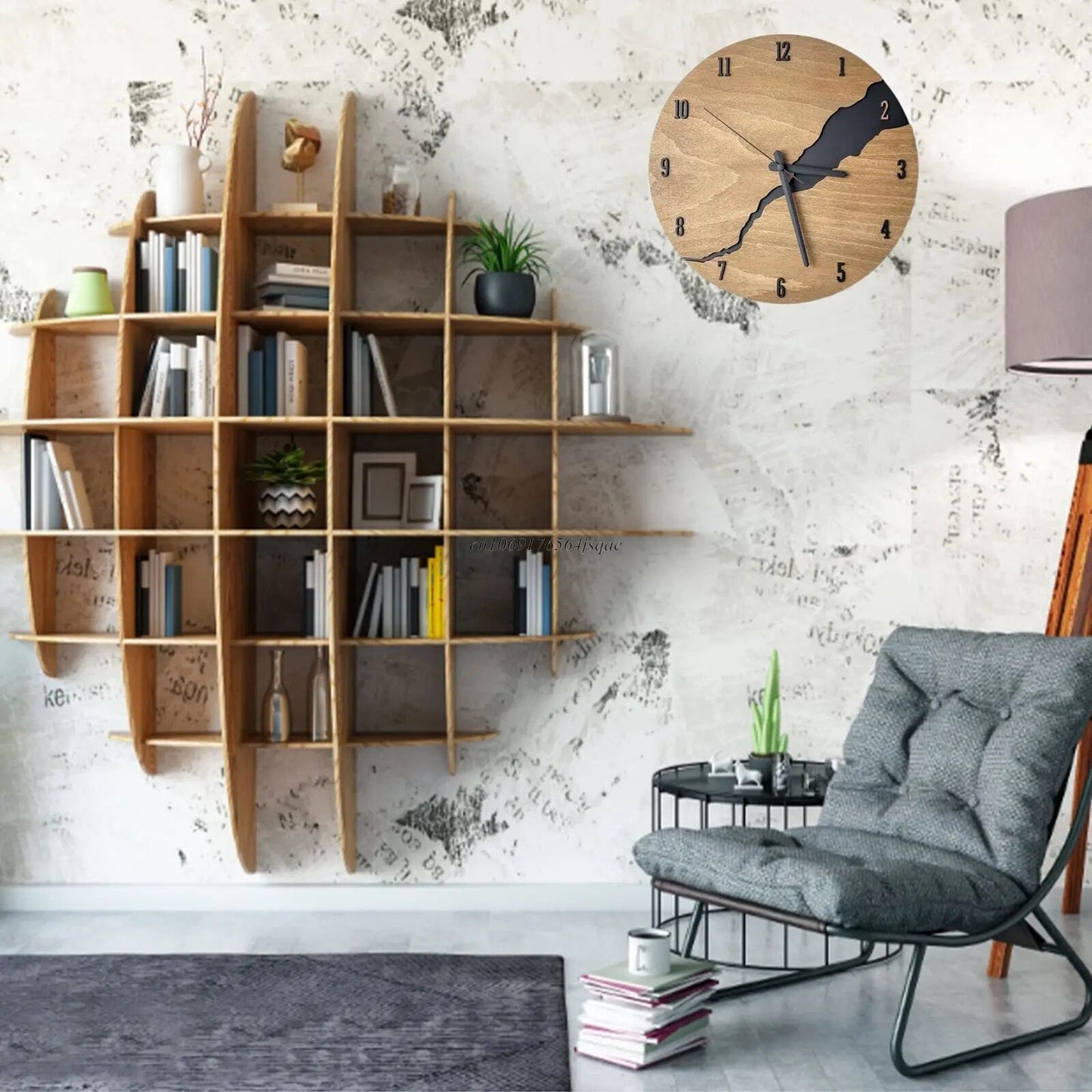 Zenzone - creatieve eenvoudige wandklok