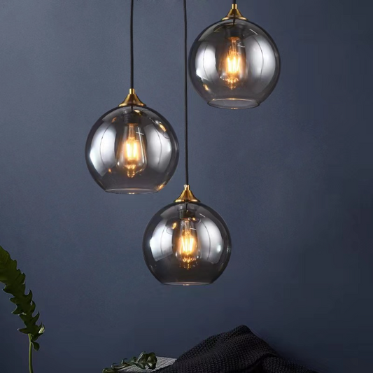 Radiantrain - moderne hanglamp met glazen bol