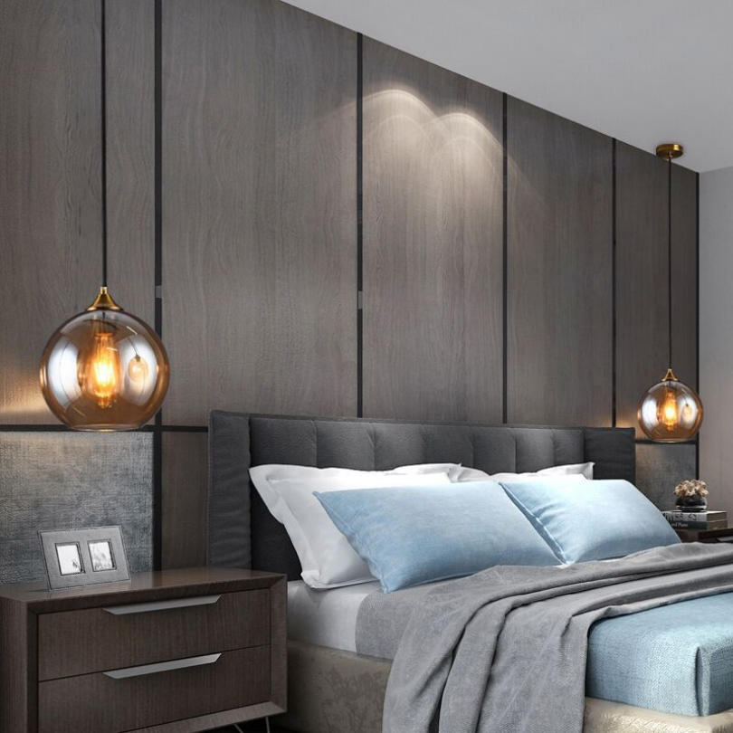 Radiantrain - moderne hanglamp met glazen bol