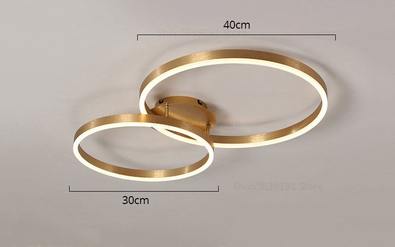 Celestial - cirkel LED plafondlamp