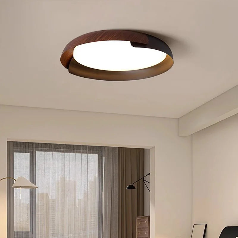 NaturalPattern - plafondlamp in houtpatroon