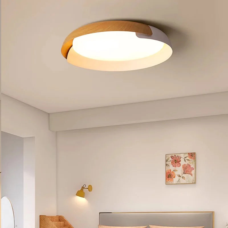 NaturalPattern - plafondlamp in houtpatroon