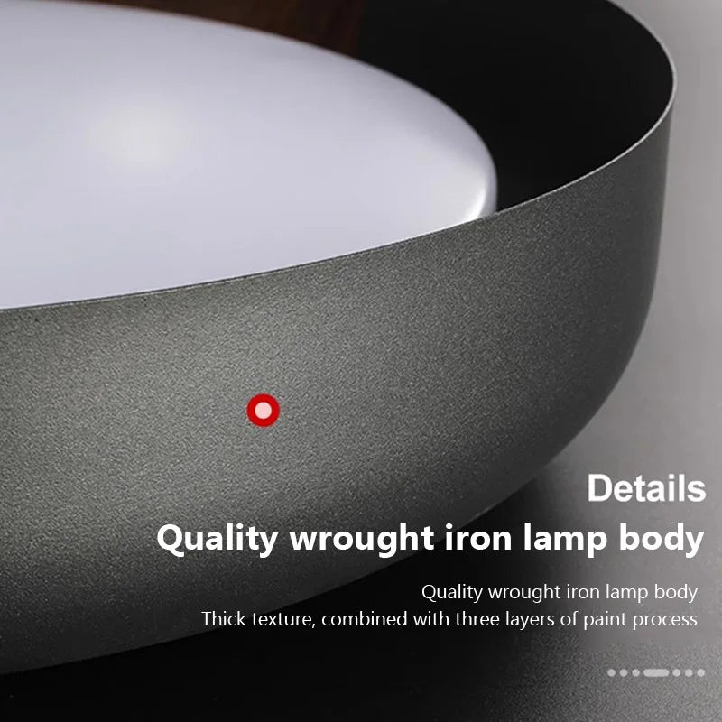 NaturalPattern - plafondlamp in houtpatroon