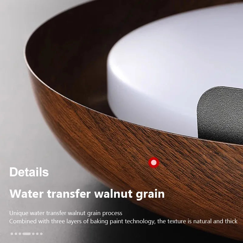 NaturalPattern - plafondlamp in houtpatroon