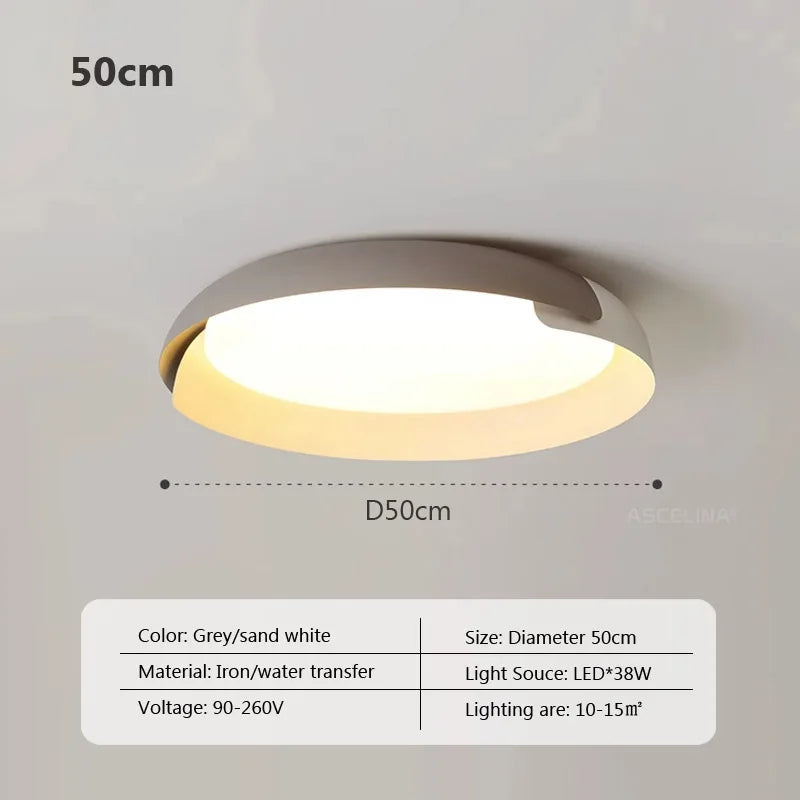 NaturalPattern - plafondlamp in houtpatroon