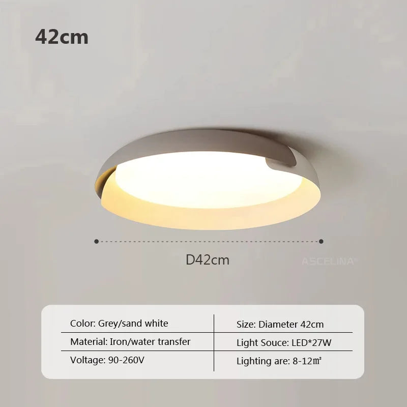 NaturalPattern - plafondlamp in houtpatroon