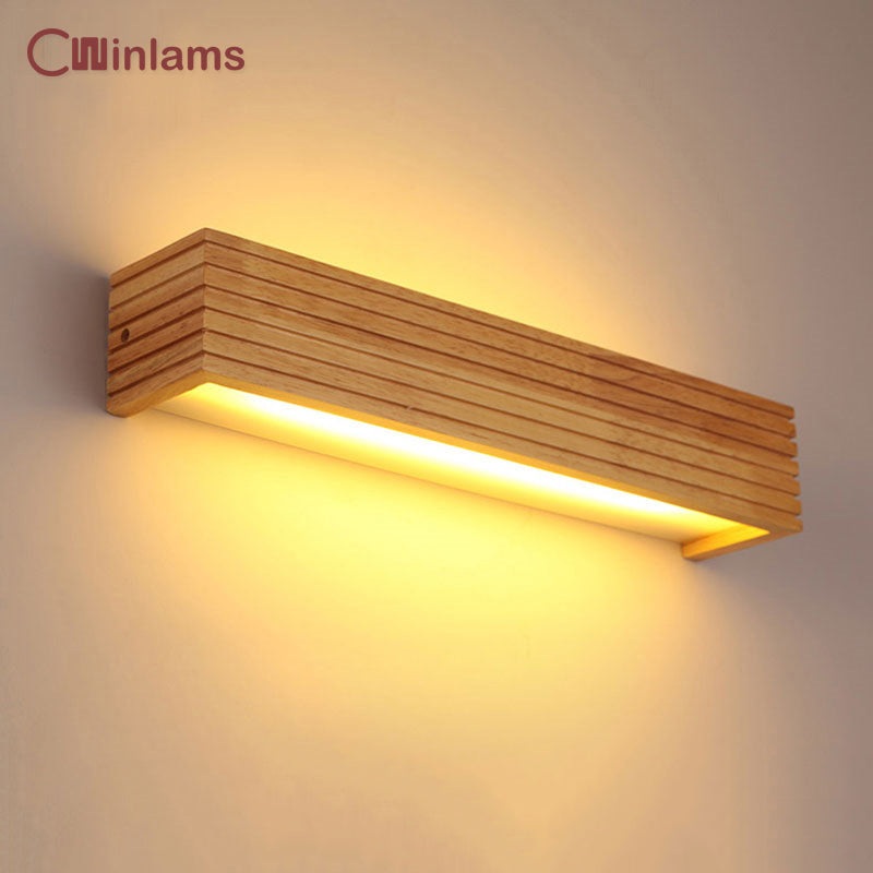 WoodBeam - houten led wandlampen