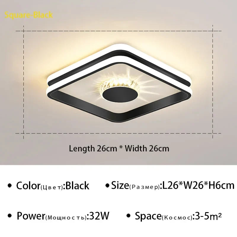 Moderne led-plafondlamp