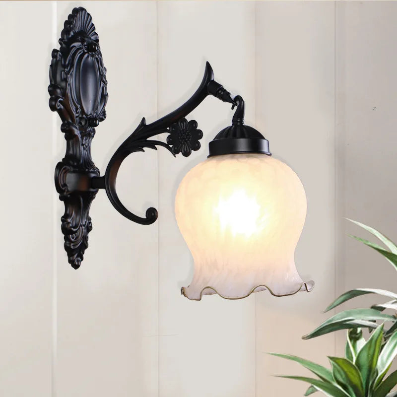 Vintage wandlamp in europese stijl