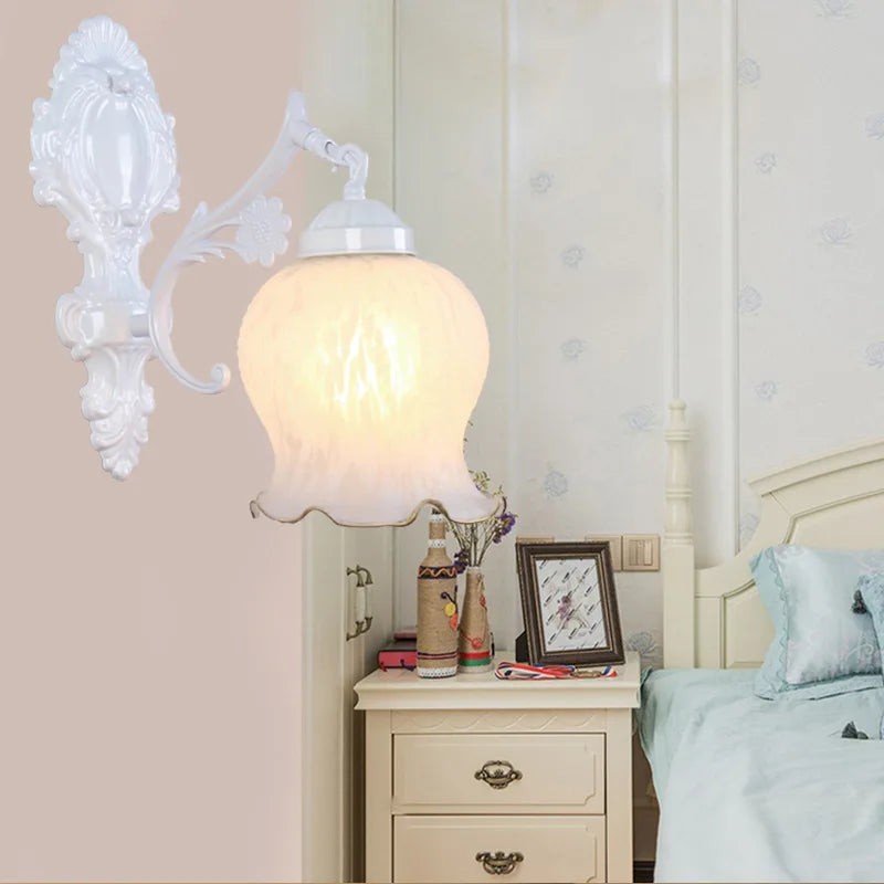 Vintage wandlamp in europese stijl