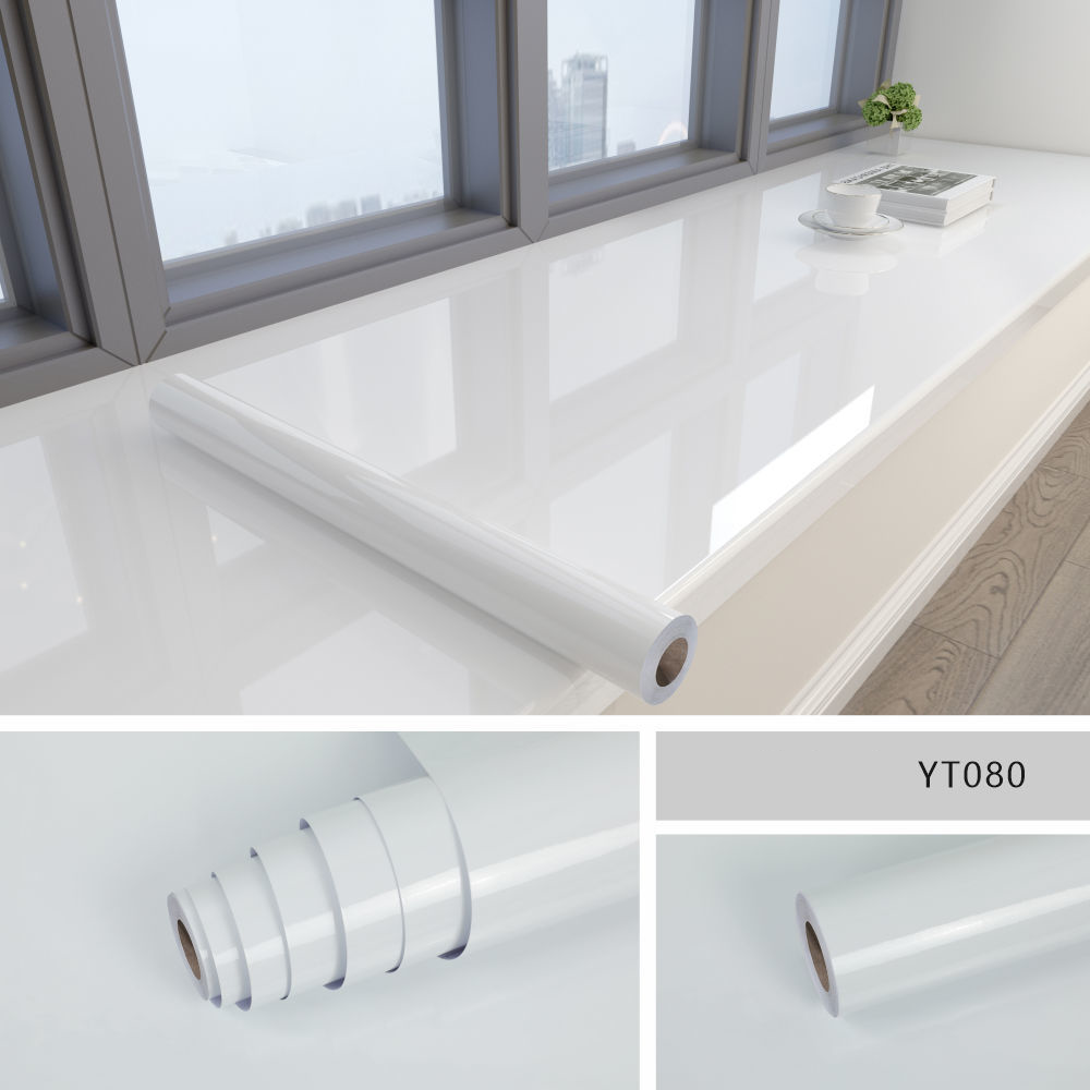 Zwart marmer waterdicht behang
