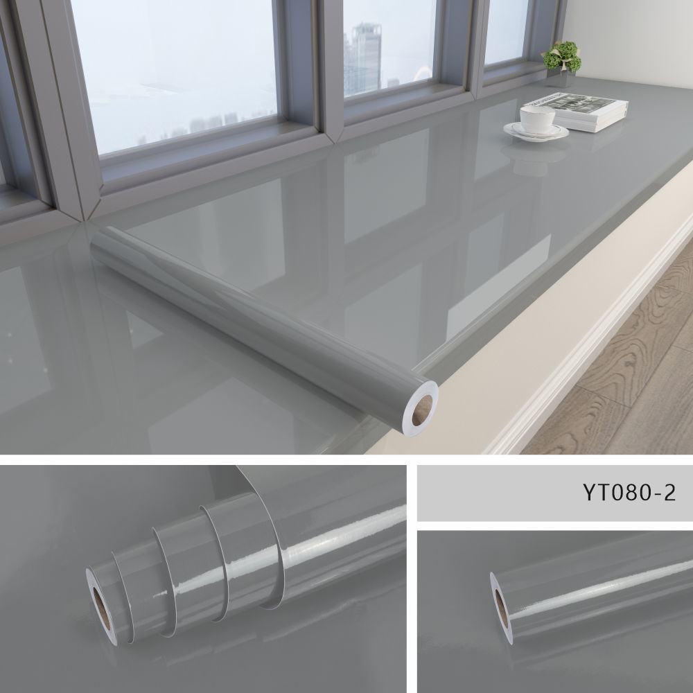 Zwart marmer waterdicht behang