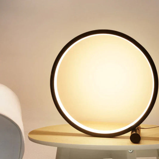 Modern halo led-bedlampje
