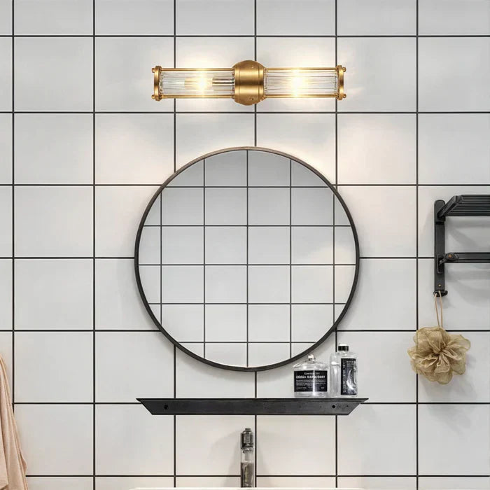Luxe gouden badkamer wandlampen