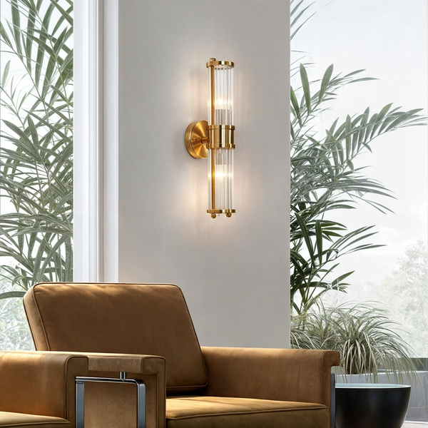 Luxe kristallen wandlampen