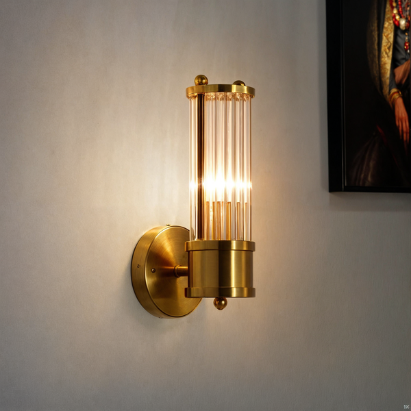 Luxe kristallen wandlampen