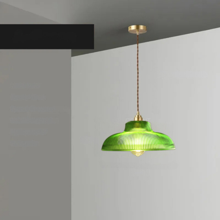NostalgieGlow | retro glazen hanger voor tijdloze elegantie