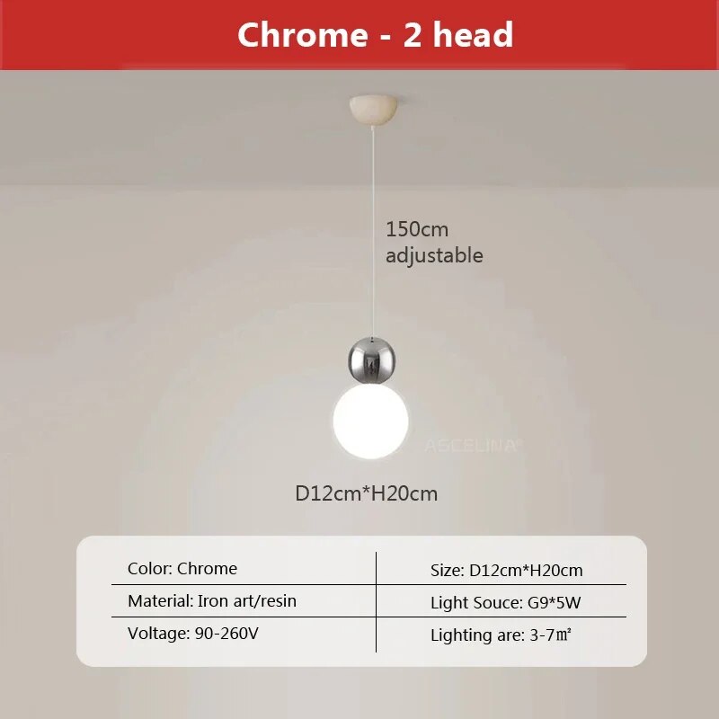 OrbGlo - bol hanglamp